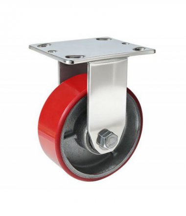 6" Roulette lourde multi-matériaux
