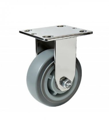 4" Roulette lourde multi-matériaux